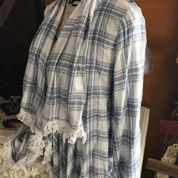 NWT Silver Jeans Asymmetric Cardigan M & L - Picture 3 of 5